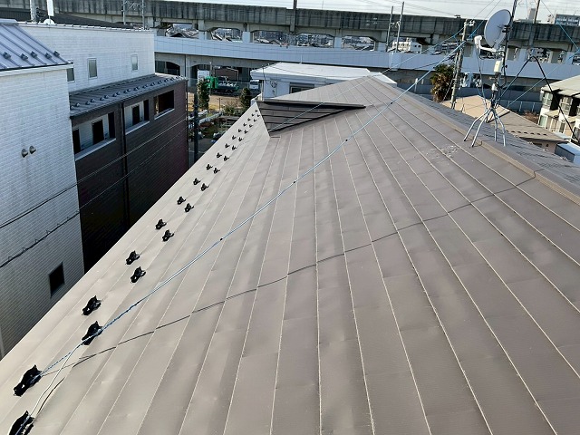 太白区諏訪　屋根カバー工事（半年点検）